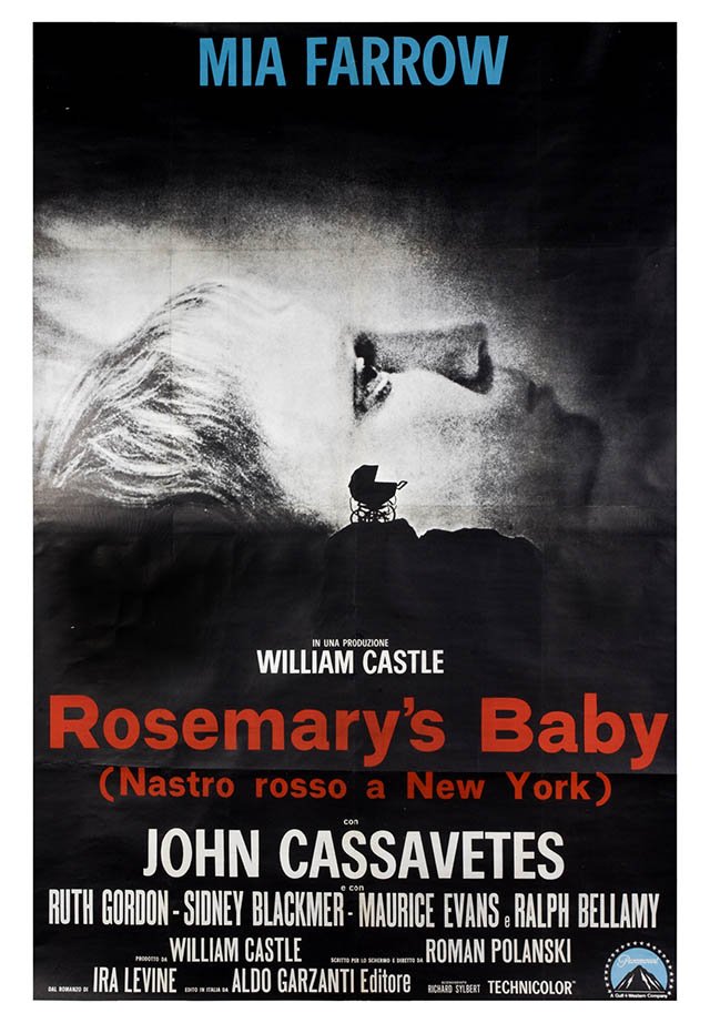 Italian poster for Rosemary's Baby, photo: The Łódź Film Museum